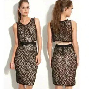 Marc by Marc jacobs dahlia lace cutout dress size XS